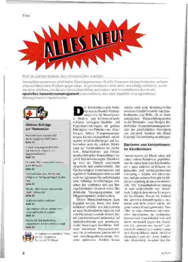 Vorschauseite 1: Alles neu