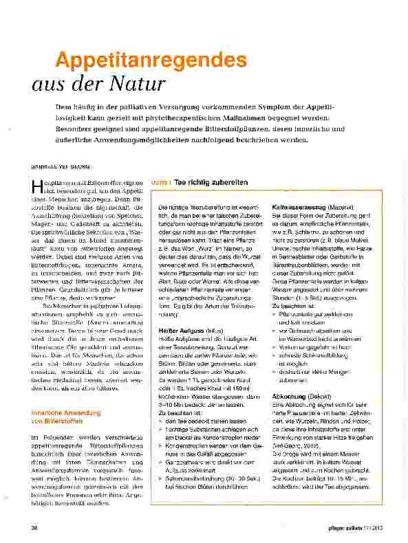 Vorschauseite 1: Appetitanregendes aus der Natur
