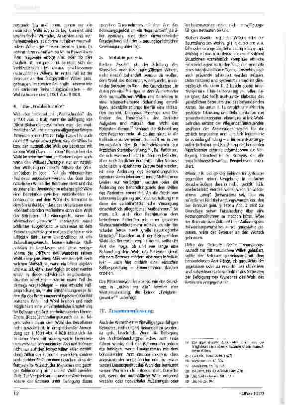 Vorschauseite 4: Behandlungswünsche und mutmaßlicher Wille von Menschen mit geistiger Behinderung - ethische, pflegewissenschaftliche und juristische Aspekte