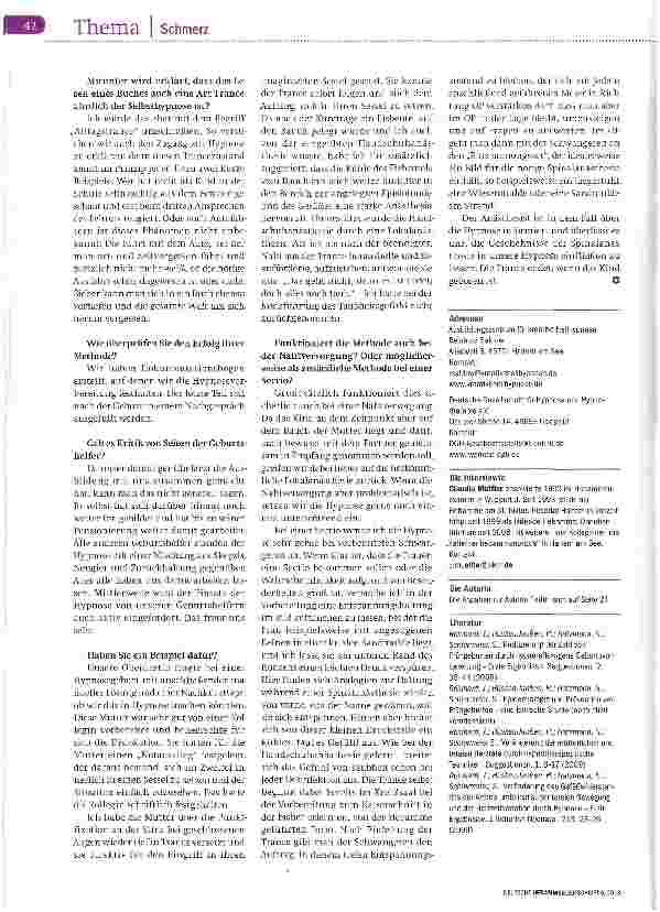 Vorschauseite 4: Hypnose in Hebammenhand