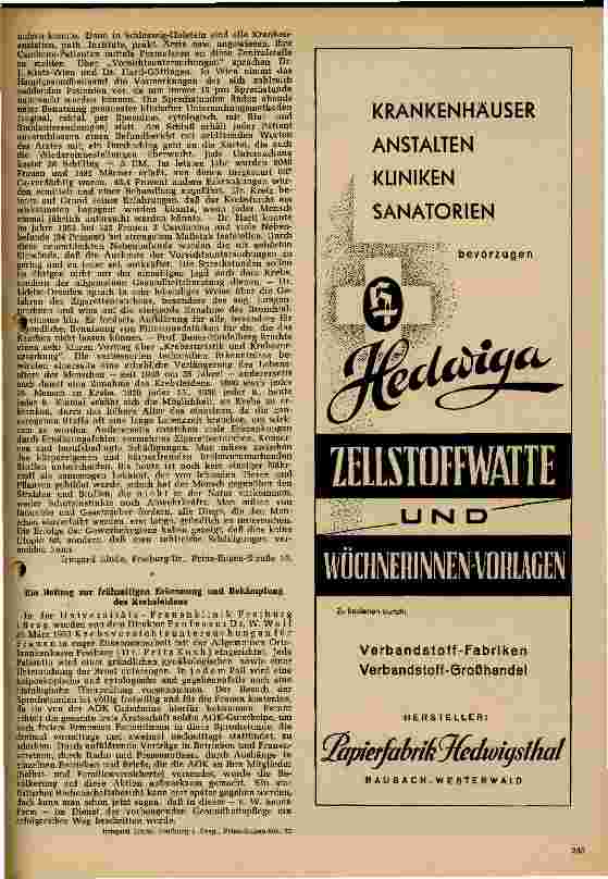 Vorschauseite 3: Nimmt die Krebskrankheit zu?