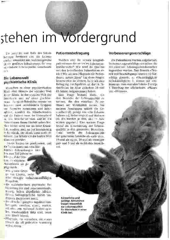 Vorschauseite 2: Menschliche Bedürfnisse stehen im Vordergrund