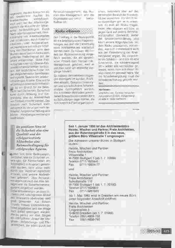 Vorschauseite 4: Risiko-Management ist mehr als nur Versicherung Das Recht des Patienten und der Versicherungsschutz für die Krankenhäuser.