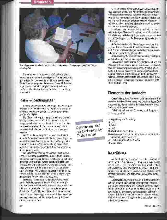 Vorschauseite 2: Andachten mit Pfiff Tips und Ideen zur Planung und Gestaltung