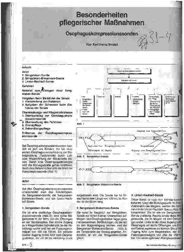 Vorschauseite 1: Besonderheiten pflegerischer Maßnahmen