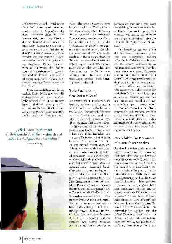 Vorschauseite 3: Experten in der Warteschleife
