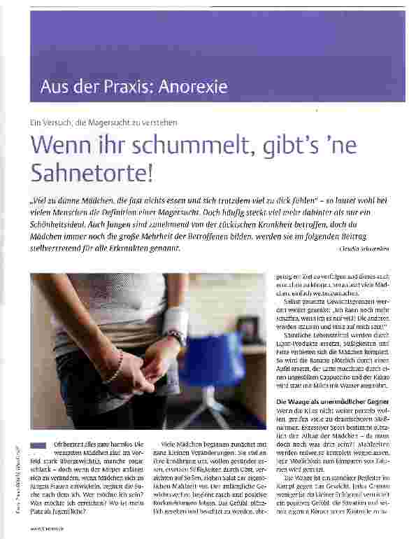 Vorschauseite 1: Wenn ihr schummelt, gibt es eine Sahnetorte!