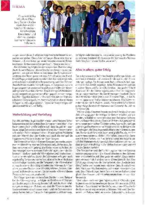 Vorschauseite 4: SCHWESTERNSCHAFT -IN ALLER WELT