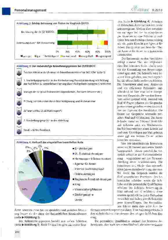 Vorschauseite 2: Ärzte rekrutieren - effektiv, effizient und sicher