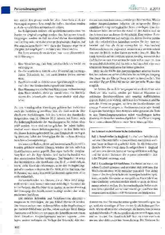 Vorschauseite 3: Ärzte rekrutieren - effektiv, effizient und sicher