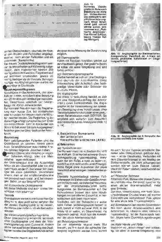 Vorschauseite 3: Gefäßkrankheiten Ursachen - Auswirkungen - Behandlung (2. Teil) Erkrankungen des arteriellen Systems (II) - Spezielle Diagnostik