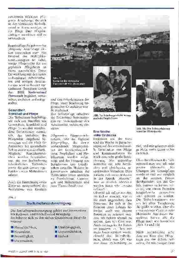 Vorschauseite 2: Zur Schulung pflegender Angehöriger in der Türkei