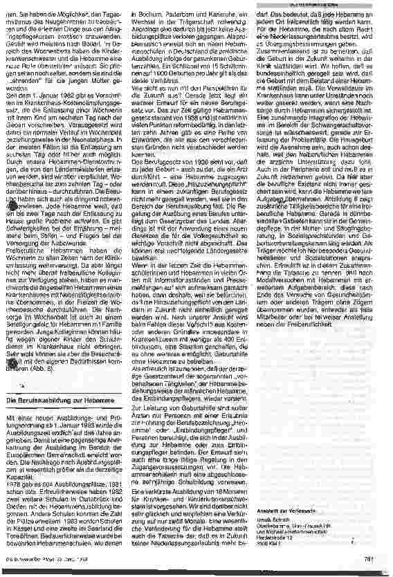 Vorschauseite 4: Die Hebamme in der Bundesrepublik Deutschland - ihre Situation heute und Perspektiven für die Zukunft
