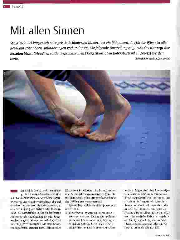 Vorschauseite 1: Mit allen Sinnen