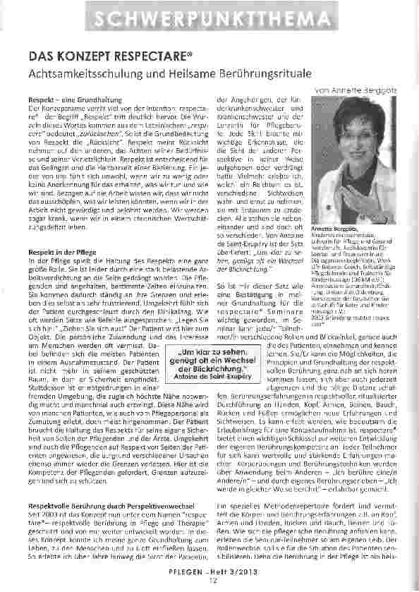 Vorschauseite 1: Achtsamkeitsschulung und Heilsame Berührungsrituale