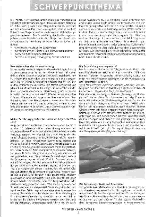 Vorschauseite 2: Achtsamkeitsschulung und Heilsame Berührungsrituale