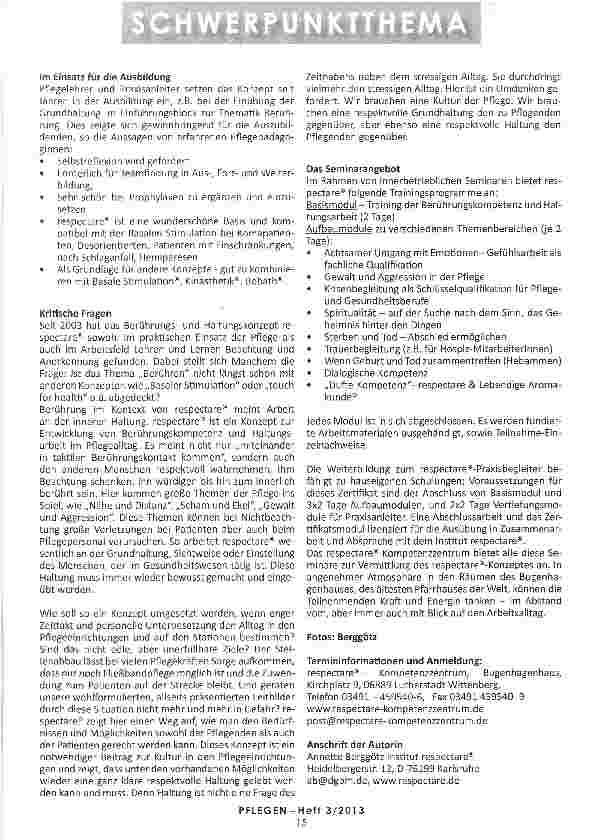 Vorschauseite 4: Achtsamkeitsschulung und Heilsame Berührungsrituale