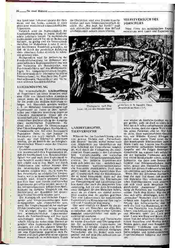 Vorschauseite 3: Medizinische Versuche am Menschen