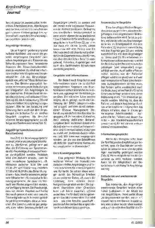 Vorschauseite 5: Angehörigen - Integration