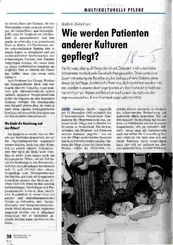Vorschauseite 4: Komplementär, aber leider nicht ganzheitlich 3. Münsinger Symposium Komplementärmedizin i.d.Psychiatrie