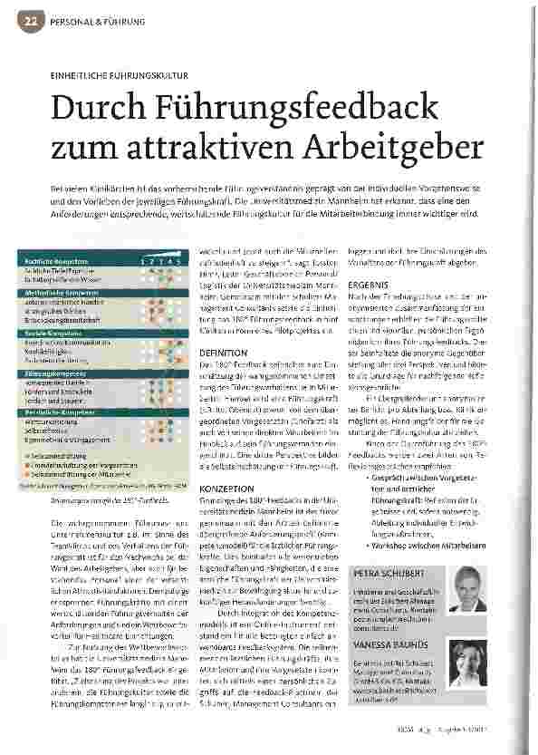 Vorschauseite 1: Durch Führungsfeedback zum attraktiven Arbeitgeber
