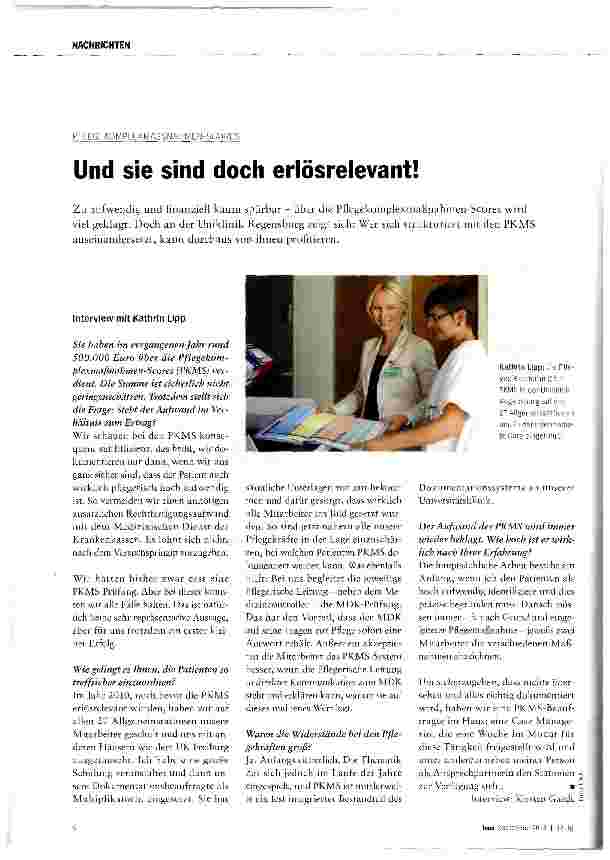 Vorschauseite 1: Und sie sind doch erlösrelevant!