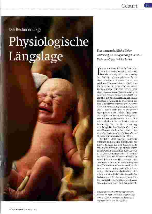 Vorschauseite 1: Physilologische Beckenlage