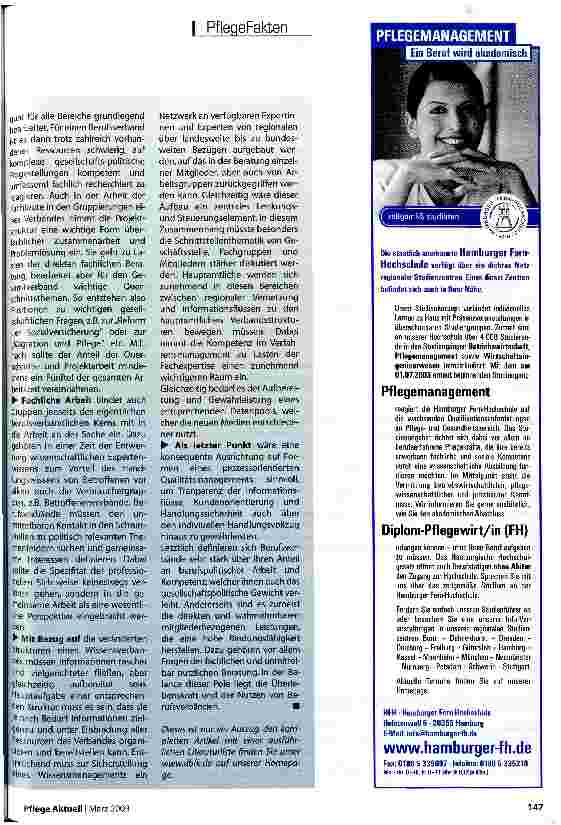 Vorschauseite 4: Wissenstransfer in der Verbandsarbeit