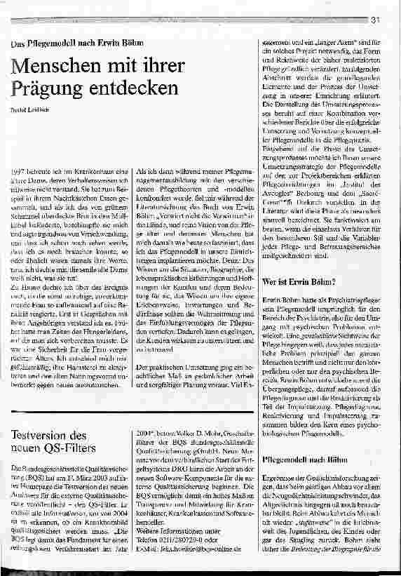 Vorschauseite 1: Menschen mit ihrer Prägung entdecken