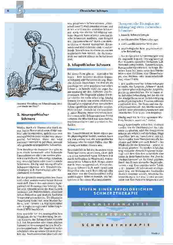 Vorschauseite 3: Chronisscher Schmerz