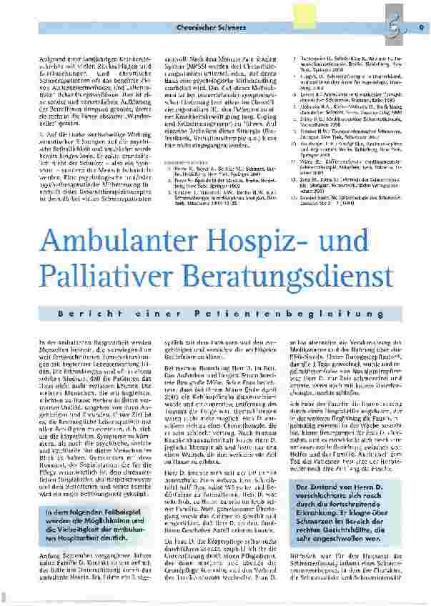 Vorschauseite 6: Chronisscher Schmerz