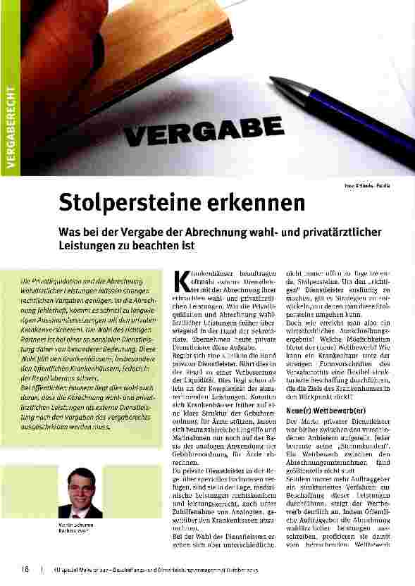 Vorschauseite 1: Stolpersteine erkennen