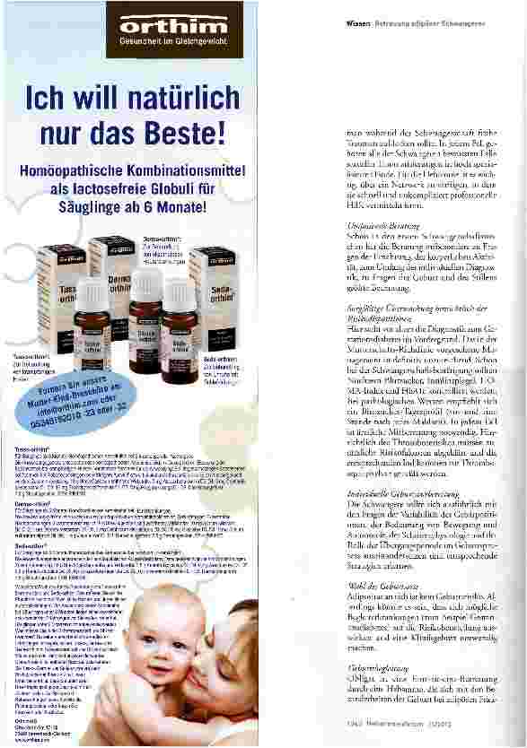 Vorschauseite 5: Die adipöse Schwangere - eine geburtshilfliche Herausforderung