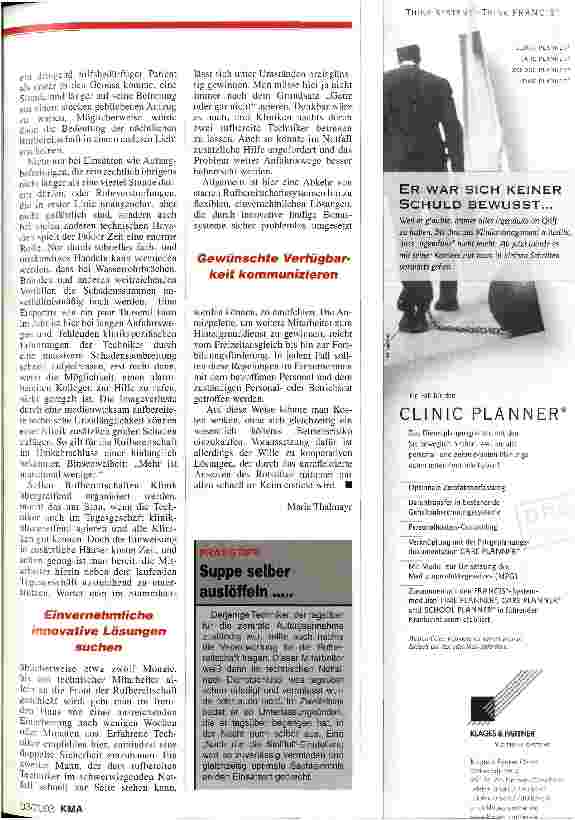 Vorschauseite 2: Teure schlaflose Nächte? Rufbereitschaft