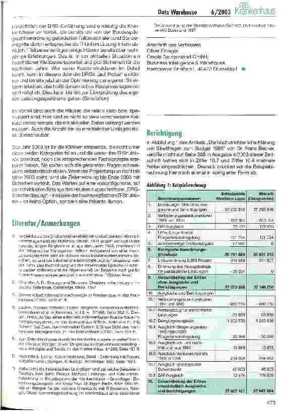 Vorschauseite 5: Entscheidungsunterstützende Informationssysteme im Krankenhaus Informationstechnologische Implikationen der DRG-Einführung