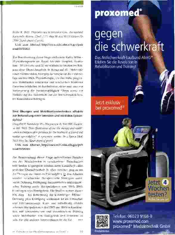 Vorschauseite 2: Evidenz-Update für die Physiotherapie