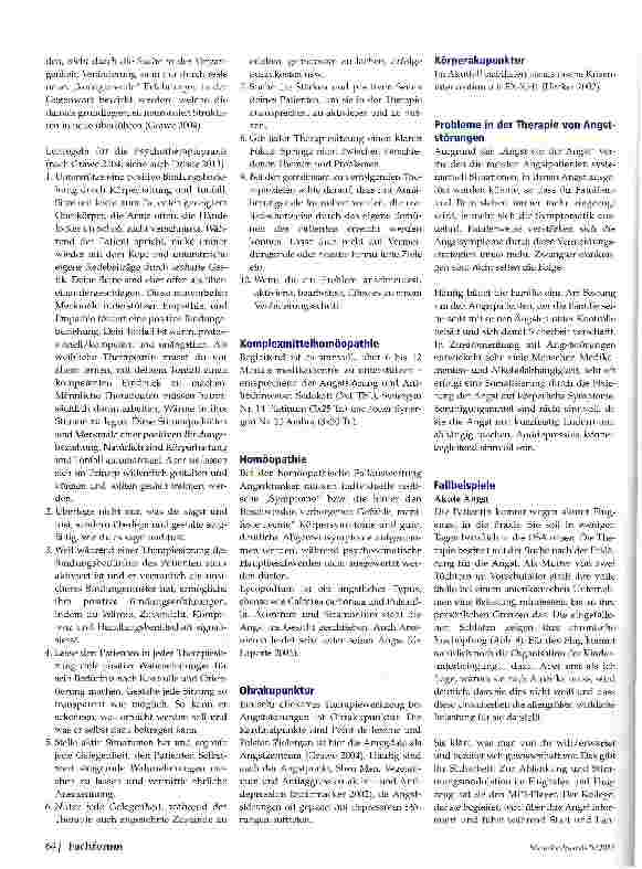 Vorschauseite 4: Ein multimodaler Therapieansatz bei Angststörungen