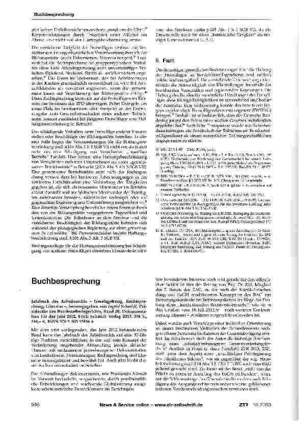 Vorschauseite 5: Zivilrechtliche Haftung der Freiwilligen im Bundesfreiwilligendienst