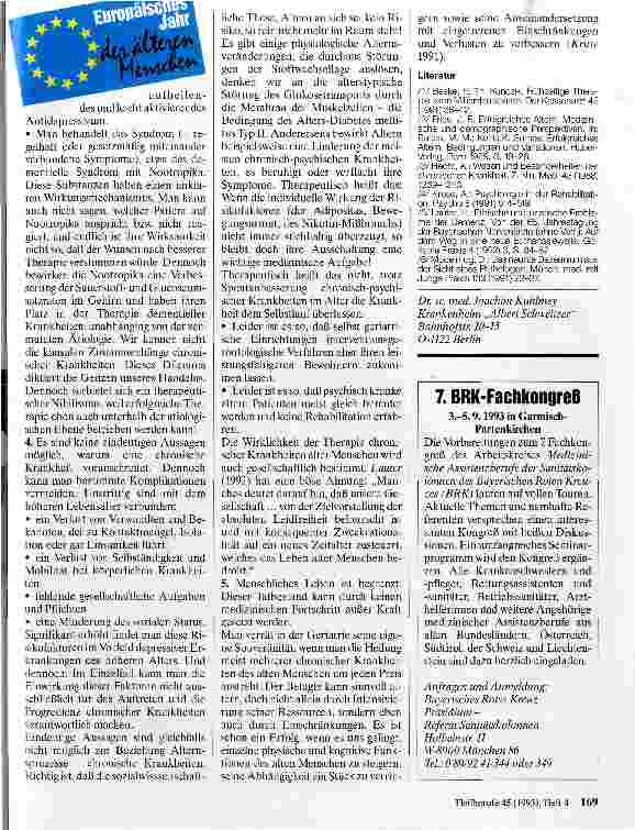 Vorschauseite 2: Chronische Krankheit im Alter