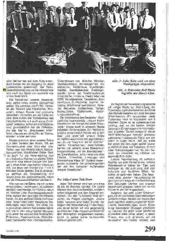 Vorschauseite 3: Brackweder Klön Bericht über eine Jubiläumsveranstaltung