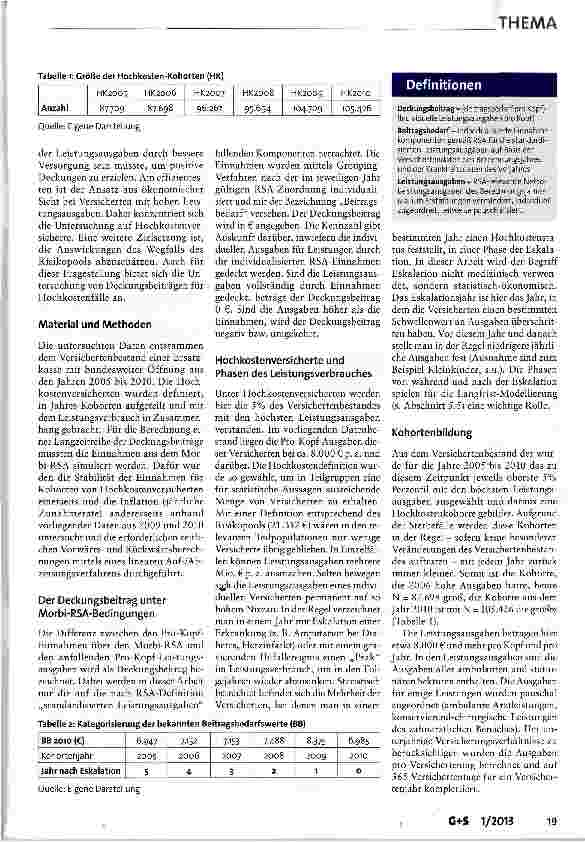Vorschauseite 3: Setzt der Morbi-RSA Anreize für Versorgungsmanagement?