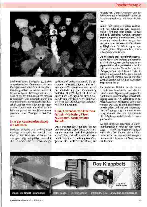 Vorschauseite 2: Die Figurenspieltherapie