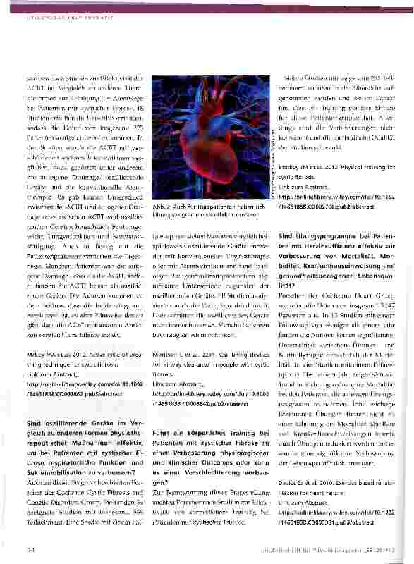 Vorschauseite 2: Cochrane Reviews - Erkenntnisse für die Praxis