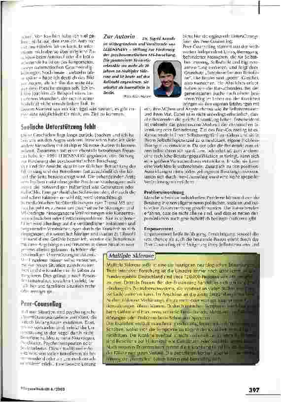 Vorschauseite 2: Das Schicksal in Worte fassen