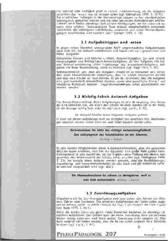 Vorschauseite 3: Die Krankenpflegeklausuren als Teil der stasatlichen Prüfungen Untersuchungen der Examensklausuren in NRW unter formalen und inhaltlichen Aspekten