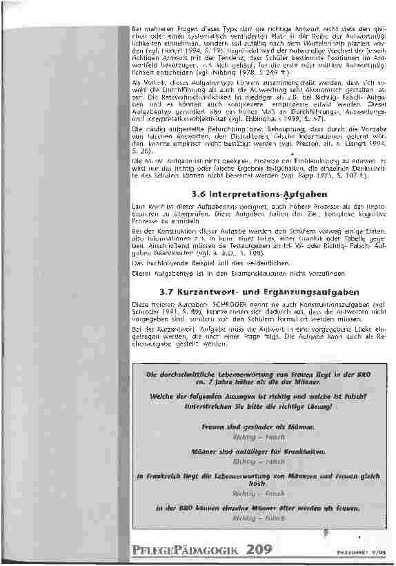 Vorschauseite 5: Die Krankenpflegeklausuren als Teil der stasatlichen Prüfungen Untersuchungen der Examensklausuren in NRW unter formalen und inhaltlichen Aspekten
