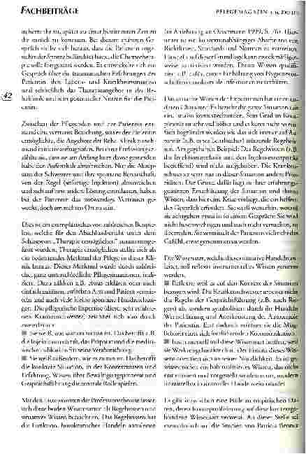 Vorschauseite 2: Theorie-Praxis-Verzahnung in einem grundständigen Pflegestudiengang Das Wittener Modell
