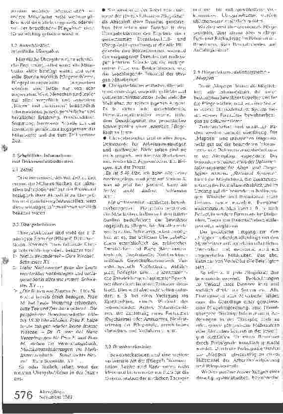 Vorschauseite 2: Pflegedokumentation