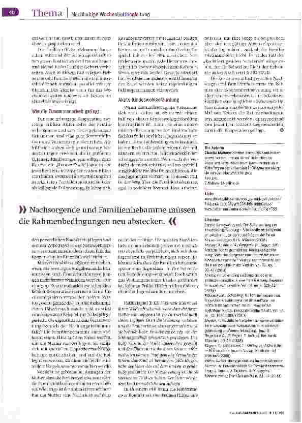 Vorschauseite 4: Wer zieht wen hinzu?