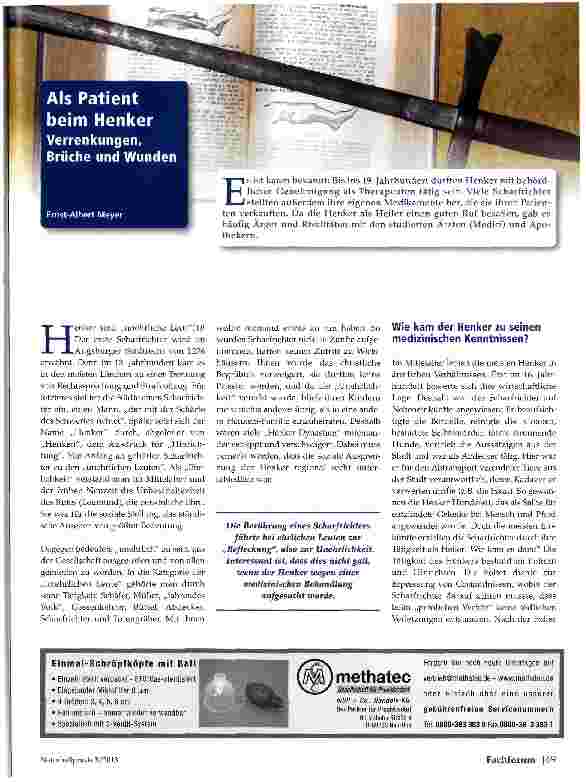 Vorschauseite 1: Als Patient beim Henker Verrenkungen, Brüche und Wunden